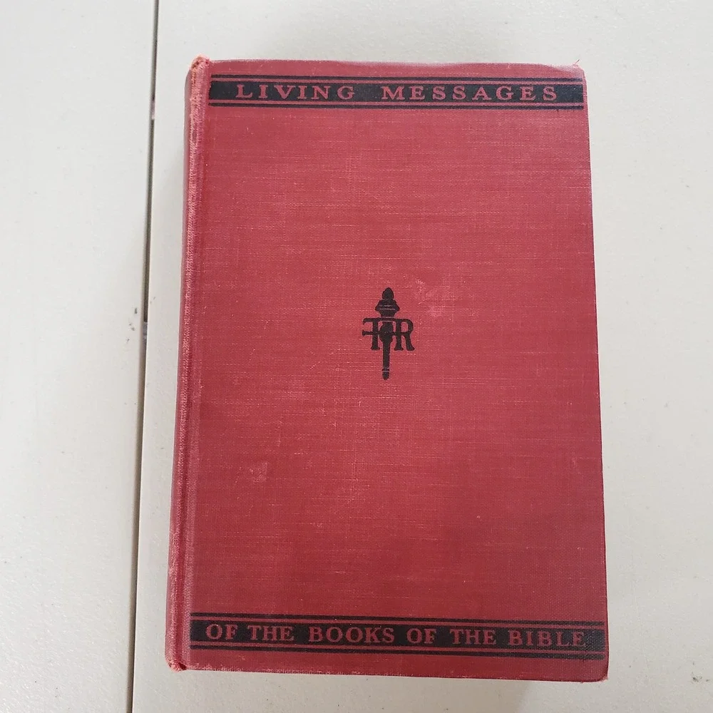 Living Messages of the Books of The Bible G Campbell Morgan 1912 Old Testament